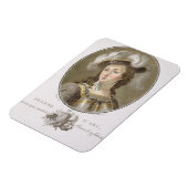 1787年ジョアン・オブ・アークポートレート（1412年～31年） マグネット (左側)