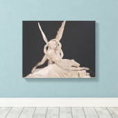 1787-93キューピッドのキスによって復活したサイチェ キャンバスプリント (インサイチュ (ウッドフロア))