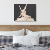 1787-93キューピッドのキスによって復活したサイチェ キャンバスプリント (インサイチュ (寝室))