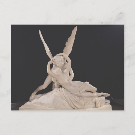 1787-93キューピッドのキスによって復活したサイチェ ポストカード (正面)