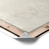 1789カリブの諸島 ポスター (角)