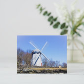 1789年に建てられたジャムズタウンの風車のポストカード ポストカード (スタンド正面)