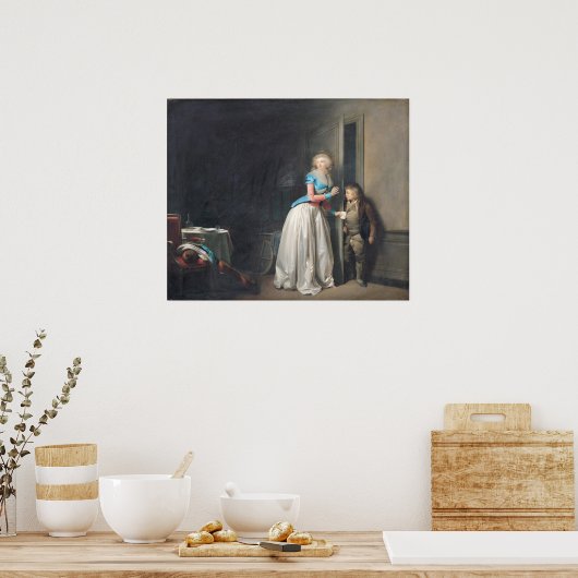 1789年の来訪 ポスター (キッチン)