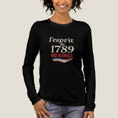 1789年の王なし トライブレンドTシャツ (正面)