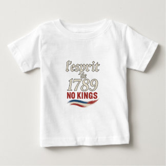 1789年の王なし ベビーTシャツ
