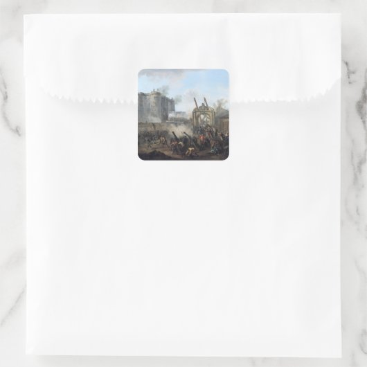 1789年7月14日バスティーユの捕食 スクエアシール (バッグ)