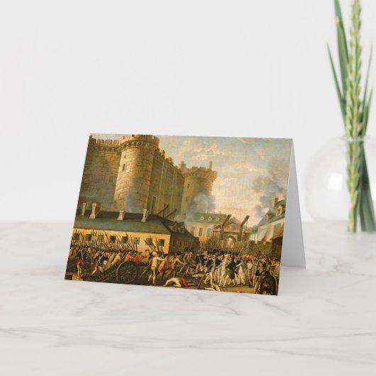 1789年7月14日バスティーユ連写 カード (正面)