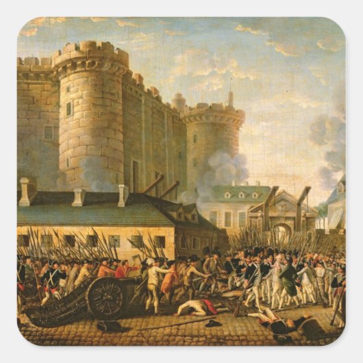 1789年7月14日バスティーユ連写 スクエアシール (正面)