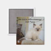 178, RW SGCA Willowtreerags'アイリッシュファンシー マグネット (正面/裏面)