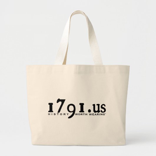 1791.usロゴのバッグ ラージトートバッグ (正面)