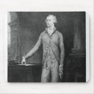 1792年の絵画の後のアレクサンダー・ハミルトン、 マウスパッド