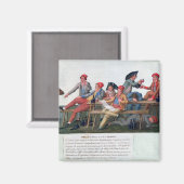 1792年9月2日・3日の刑務所裁判 マグネット (正面/裏面)