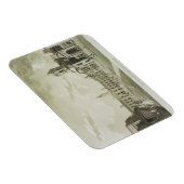 1792素晴らし年ダブリン城の宮廷造園 マグネット (右側)