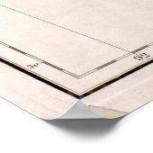 1793年ガラパゴス図 ポスター (角)