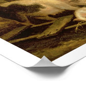 1794年、豚小屋を覗く少年(キャンバス上の油) ポスター (角)