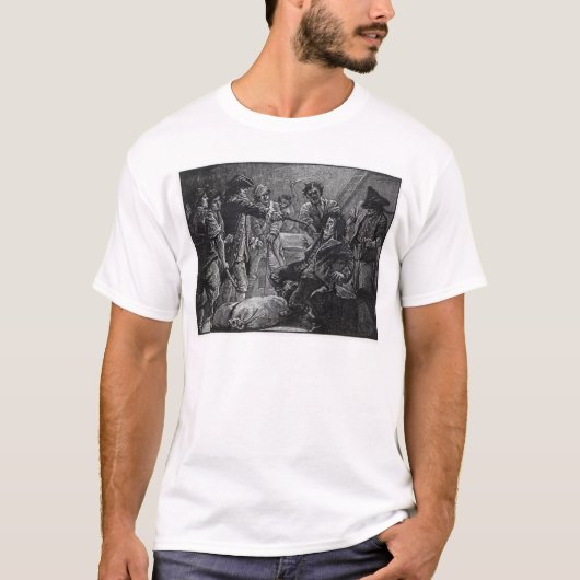 1798年にウォルフの調子の捕獲 Tシャツ (正面)
