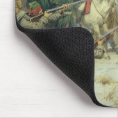 1799年1880年に悪魔の橋を交差させるSuvorov マウスパッド (コーナー)