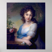1799 – エレナ・アレクサンダー・ナルシキナのポートレート ポスター (正面)