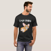 17 コーギーママ コーギー Tシャツ (正面フル)