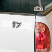 17 バンパーステッカー (トラック上)