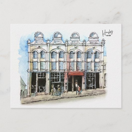 17 ：岩 ポストカード (正面)