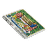 17 1-11番のアーロンの祭壇の上の開花たち マグネット (右側)