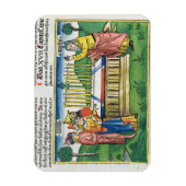 17 1-11番のアーロンの祭壇の上の開花たち マグネット (縦)