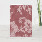 *~* 17 AP51ロマンティックハウスボートハートバレンタイン シーズンカード (裏面)