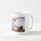 17 HITS? Funny RPG Anime T-Shirt | Dungeon Master  コーヒーマグカップ (正面右)