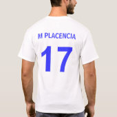 17 - M Placencia Tシャツ (裏面)