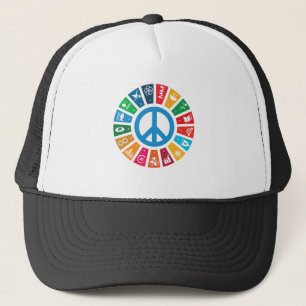 17 UN SDG開発地球に優しゴール キャップ