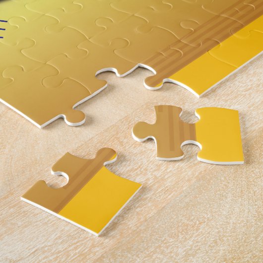 17 Year | AA 12 Step Anniversary Personalized ジグソーパズル (側面)