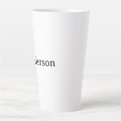 17oz 大型マグカップ オリジナルデザイン カフェラテマグ (正面)