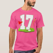 17th誕生日ゴルフプレーヤー17歳誕生日Pa Tシャツ (正面)