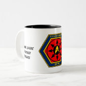 17th BDE コーヒー/紅茶 ツートーンマグカップ (正面左)
