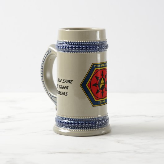 17th BDE Stein ビールジョッキ (正面左)