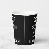 17th Birthday Party:アールデコスタイル+名前をカスタムする 紙コップ (右)