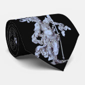 17th century soldier print  ネクタイ (ロール)