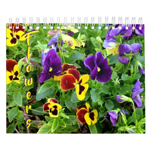 18か月の花のカレンダー カレンダー (カバー)