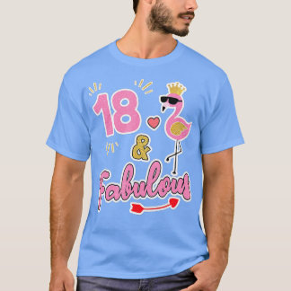 18と素晴らしい – 18歳のギフト – 18th Birthda Tシャツ