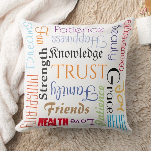 18の異常な生命願いの枕 クッション (ブランケット)