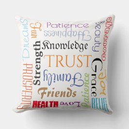 18の異常な生命願いの枕 クッション