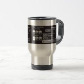 18の速度のステンレス製のコーヒー・マグ トラベルマグ (正面右)