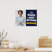 18インチx 24インチハッピーバースデー年間の紙ポスター ポスター (キッチン)