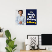 18インチx 24インチハッピーバースデー年間の紙ポスター ポスター (ホームオフィス)