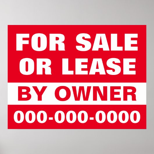 18インチx 24インチ販売またはリース紙ポスター ポスター (正面)