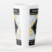 18エレガント周年記念結婚会 カフェラテマグ (正面)