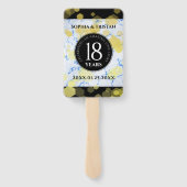 18エレガント周年記念結婚会 ハンドファン (裏面)