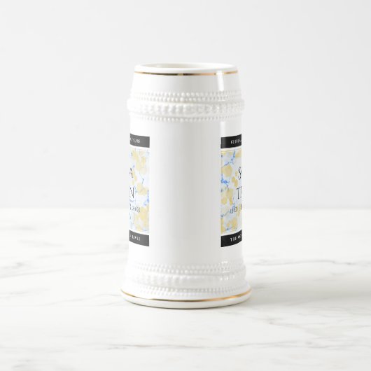 18エレガント周年記念結婚会 ビールジョッキ (中央)