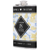 18エレガント周年記念結婚会 フラスク (左)